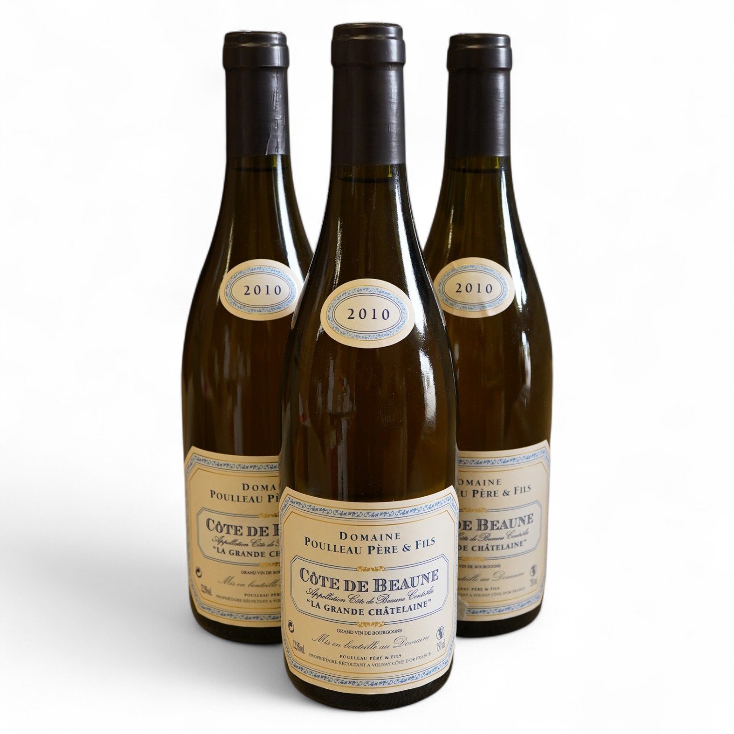 Domaine Poulleau Père et Fils, Cote de Beaune Blanc 'La Grande Chatelaine', 2010